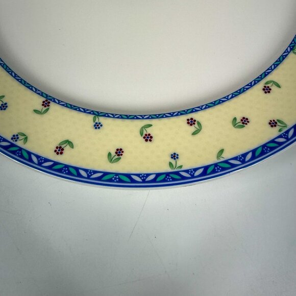 Villeroy & Boch Adeline 12.4 Round Floral Platter Chop Plate - Picture 3 of 5